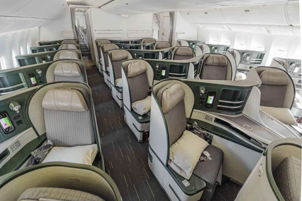 eva air premium economy seats