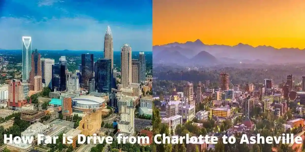Distance from Charlotte, NC, to Asheville, NC, and Travel Options