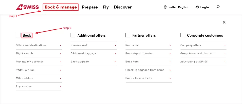 Swiss Select Seat During Booking